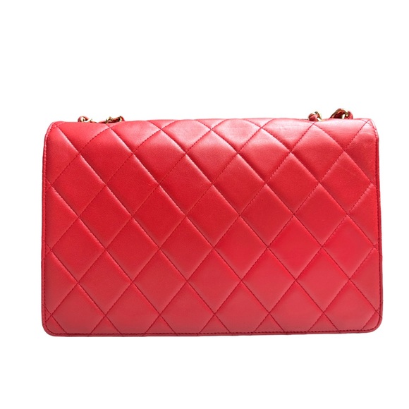 Chanel Red Flap Bag - Picture 5 of 9